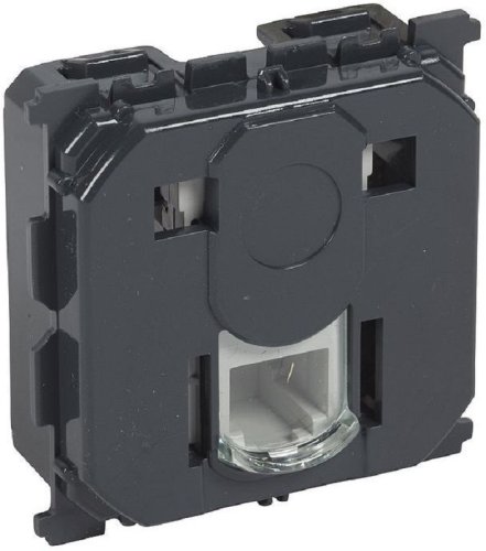 Розетка телефонная без накладки без рамки Legrand Celiane 1-м. RJ11 картинка